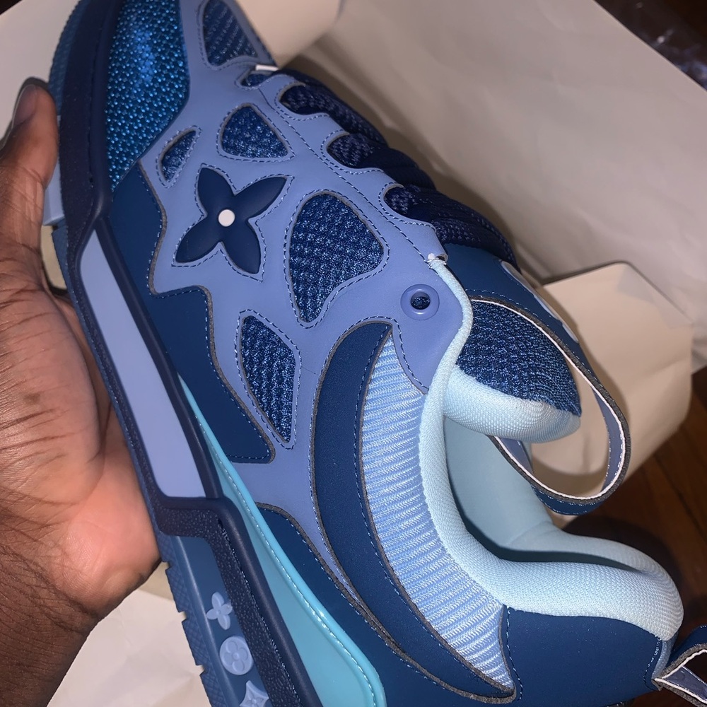 LV Skate Sneaker-Blue - Picture 3 of 8